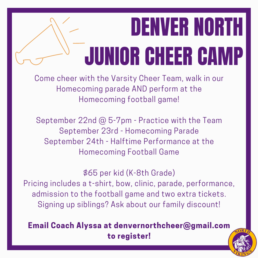 2022 Junior Cheer Clinic and performance